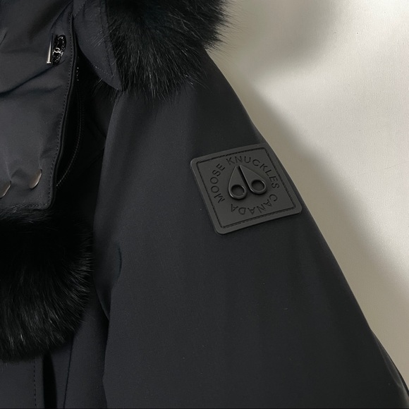 Moose Knuckles Pomquet Bomber Black - Picture 3 of 7